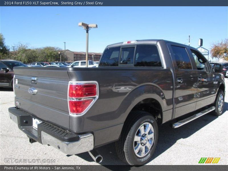 Sterling Grey / Steel Grey 2014 Ford F150 XLT SuperCrew