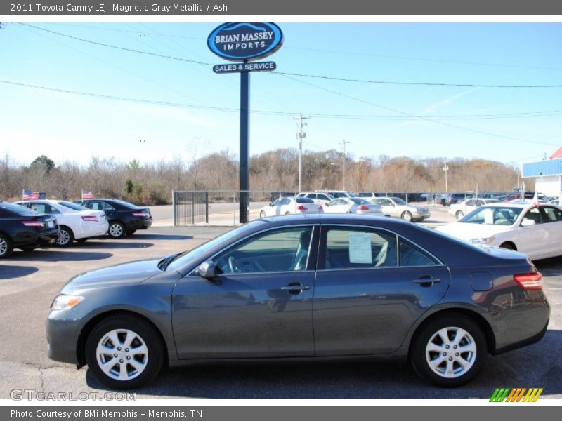 Magnetic Gray Metallic / Ash 2011 Toyota Camry LE