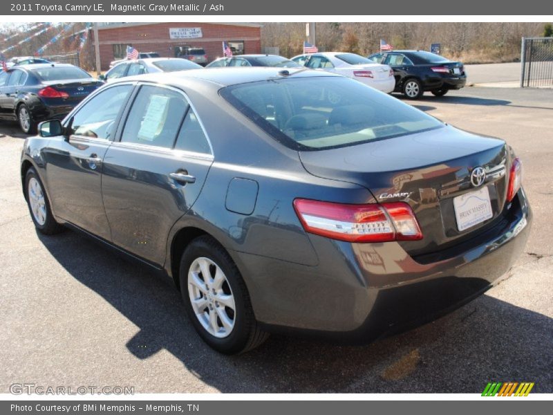 Magnetic Gray Metallic / Ash 2011 Toyota Camry LE