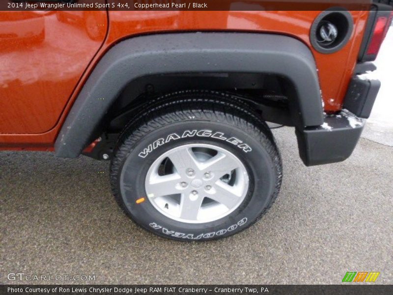 Copperhead Pearl / Black 2014 Jeep Wrangler Unlimited Sport S 4x4