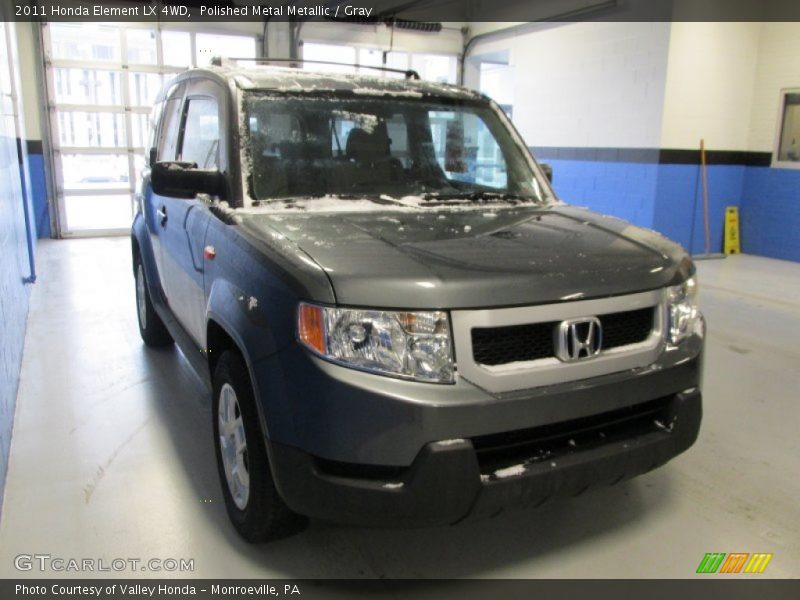 Polished Metal Metallic / Gray 2011 Honda Element LX 4WD