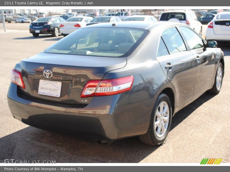 Magnetic Gray Metallic / Ash 2011 Toyota Camry LE