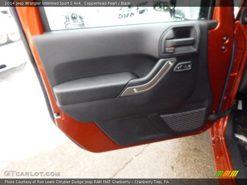 Copperhead Pearl / Black 2014 Jeep Wrangler Unlimited Sport S 4x4