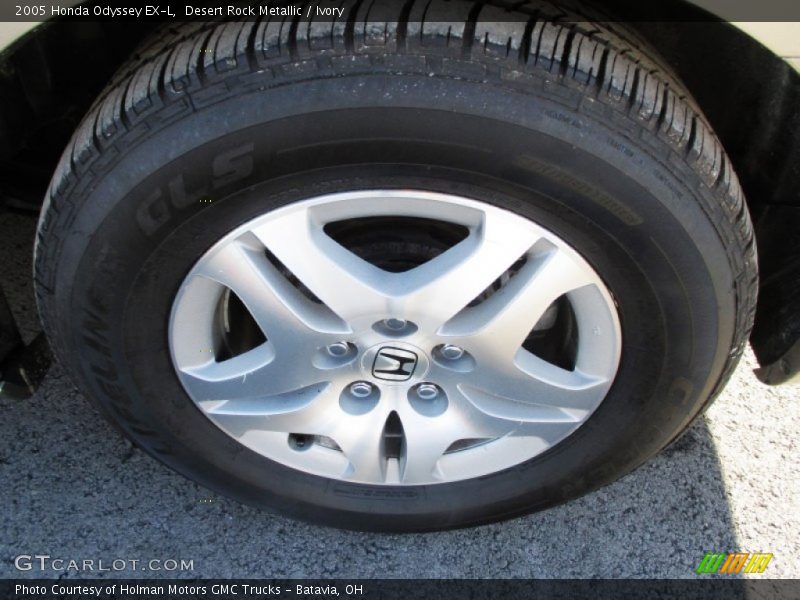 Desert Rock Metallic / Ivory 2005 Honda Odyssey EX-L