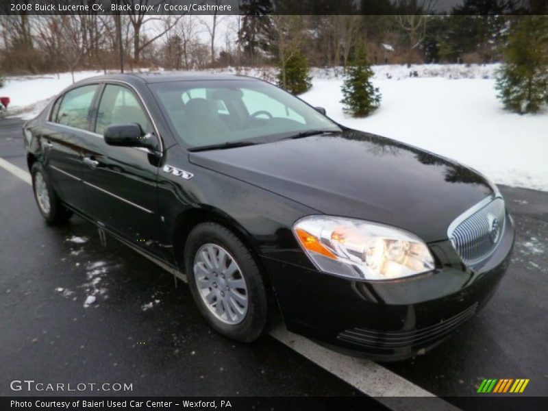 Black Onyx / Cocoa/Cashmere 2008 Buick Lucerne CX