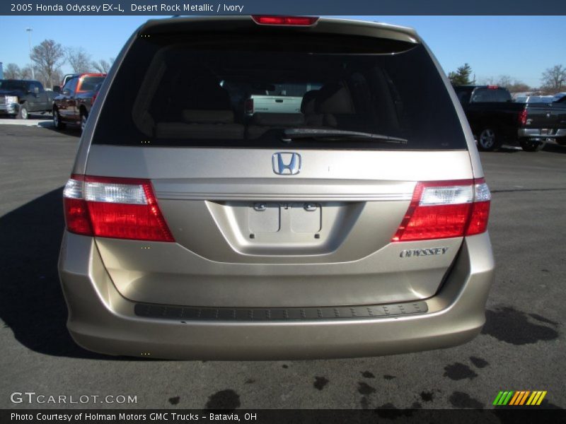Desert Rock Metallic / Ivory 2005 Honda Odyssey EX-L