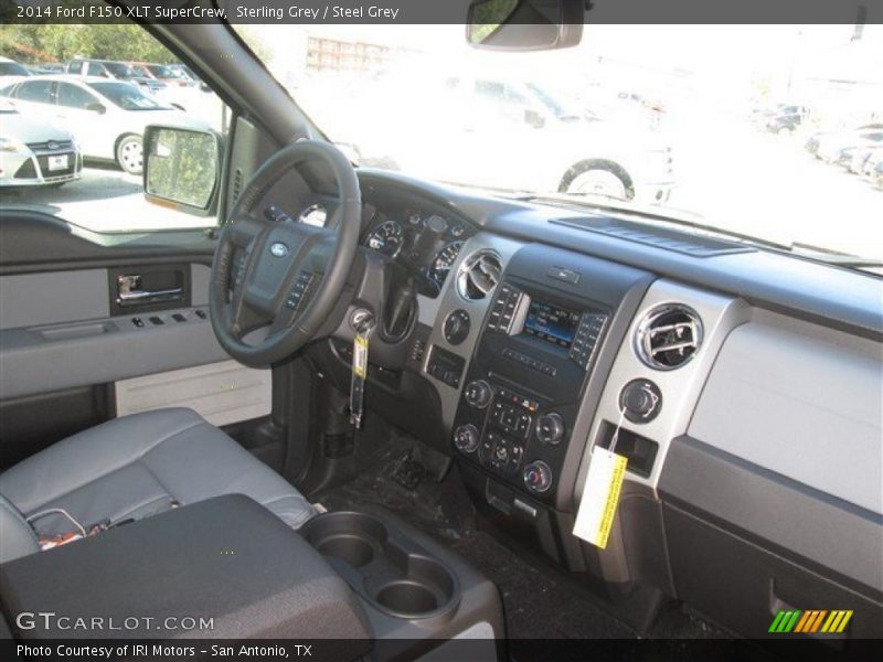 Sterling Grey / Steel Grey 2014 Ford F150 XLT SuperCrew