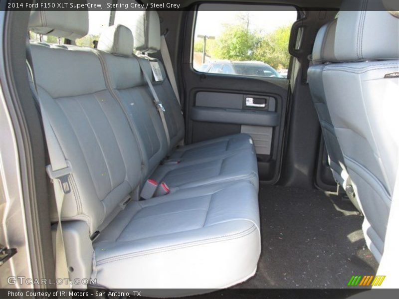 Sterling Grey / Steel Grey 2014 Ford F150 XLT SuperCrew