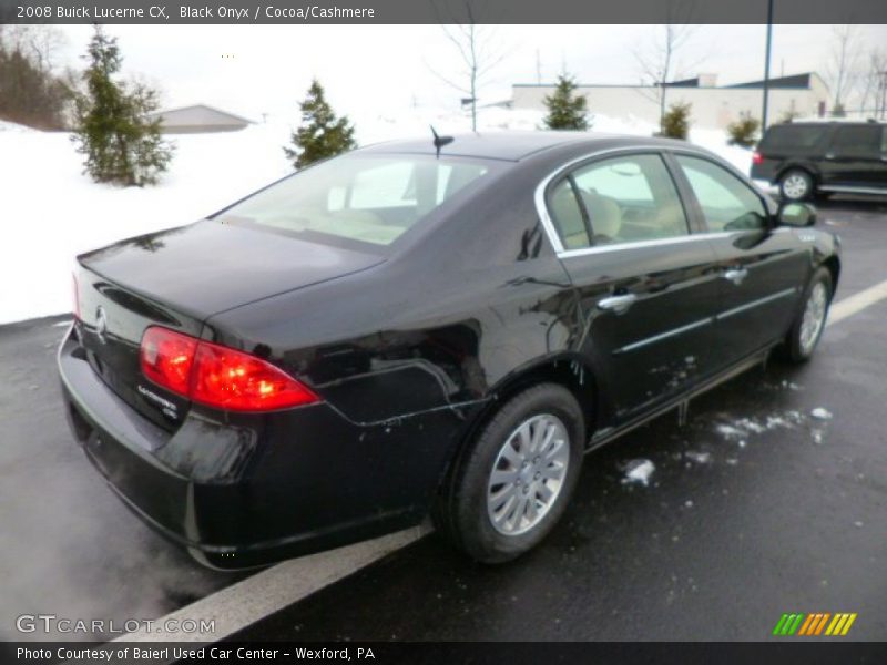 Black Onyx / Cocoa/Cashmere 2008 Buick Lucerne CX