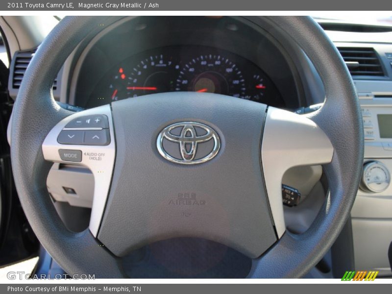 Magnetic Gray Metallic / Ash 2011 Toyota Camry LE