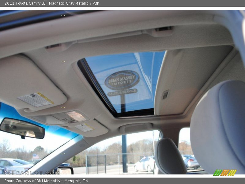 Magnetic Gray Metallic / Ash 2011 Toyota Camry LE