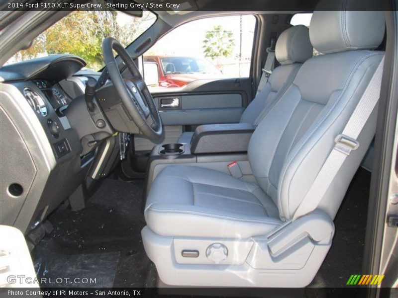 Sterling Grey / Steel Grey 2014 Ford F150 XLT SuperCrew