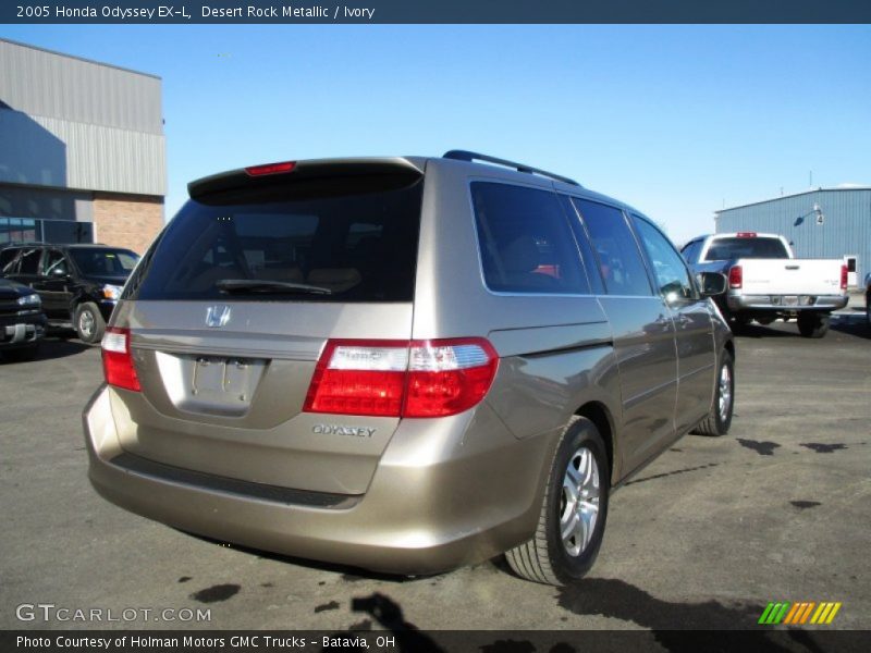 Desert Rock Metallic / Ivory 2005 Honda Odyssey EX-L