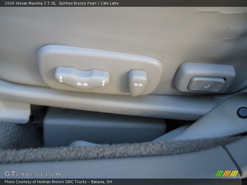 Spirited Bronze Pearl / Cafe Latte 2006 Nissan Maxima 3.5 SE