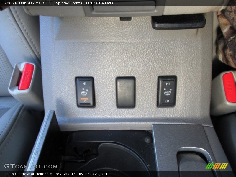 Spirited Bronze Pearl / Cafe Latte 2006 Nissan Maxima 3.5 SE