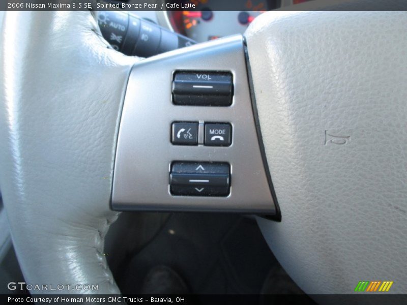 Spirited Bronze Pearl / Cafe Latte 2006 Nissan Maxima 3.5 SE