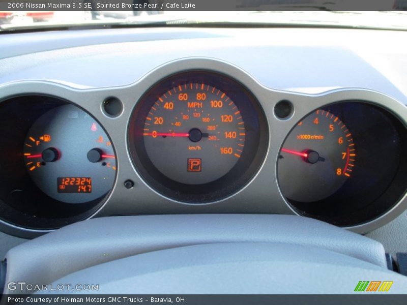 Spirited Bronze Pearl / Cafe Latte 2006 Nissan Maxima 3.5 SE