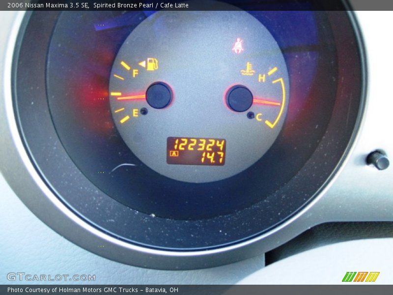 Spirited Bronze Pearl / Cafe Latte 2006 Nissan Maxima 3.5 SE