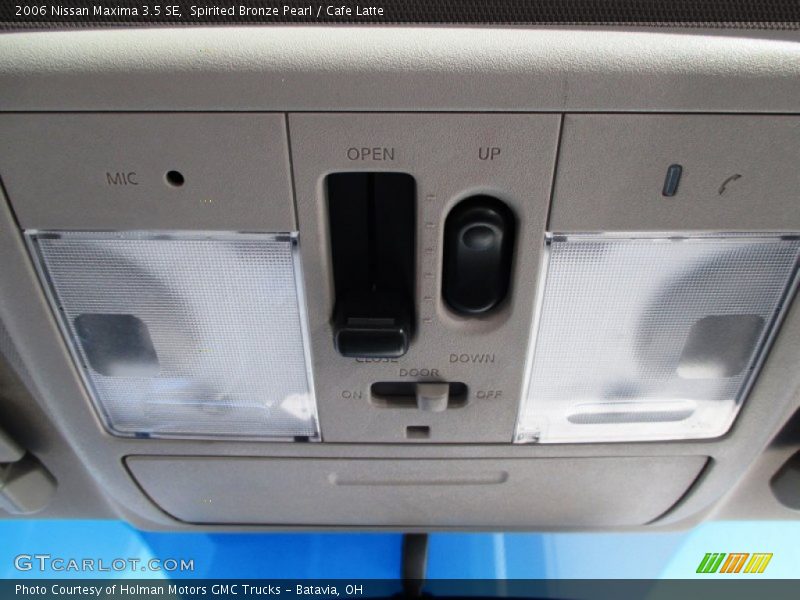 Spirited Bronze Pearl / Cafe Latte 2006 Nissan Maxima 3.5 SE