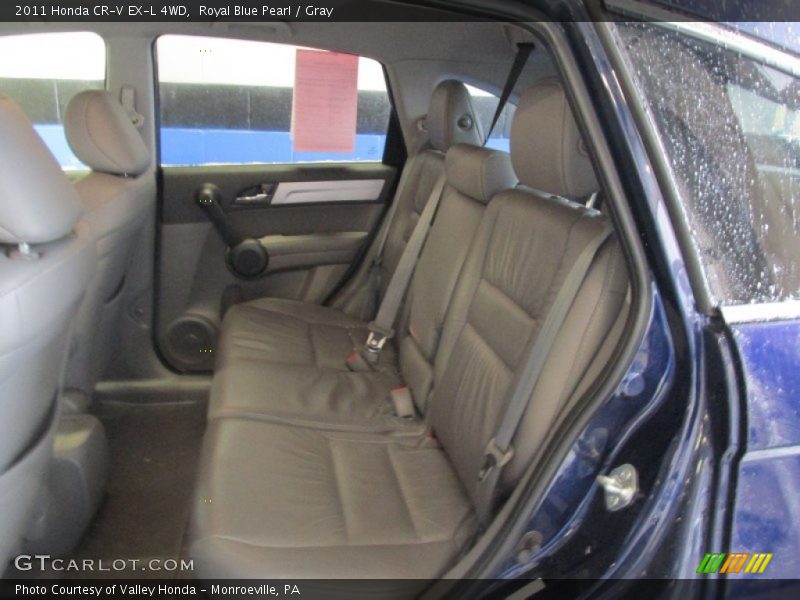 Royal Blue Pearl / Gray 2011 Honda CR-V EX-L 4WD