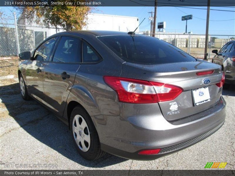 Sterling Gray / Charcoal Black 2014 Ford Focus S Sedan