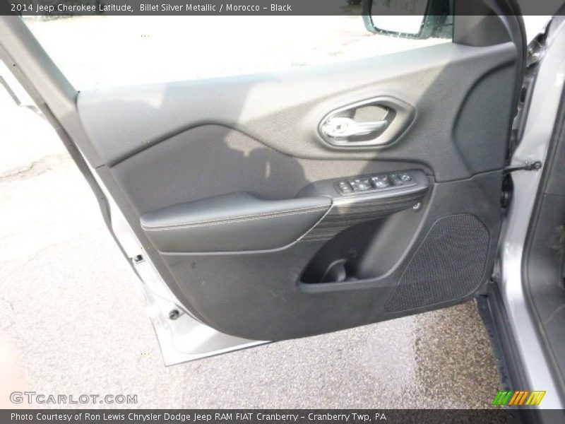 Billet Silver Metallic / Morocco - Black 2014 Jeep Cherokee Latitude