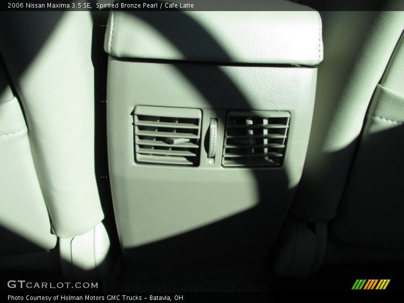 Spirited Bronze Pearl / Cafe Latte 2006 Nissan Maxima 3.5 SE