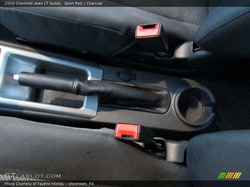 Sport Red / Charcoal 2009 Chevrolet Aveo LT Sedan