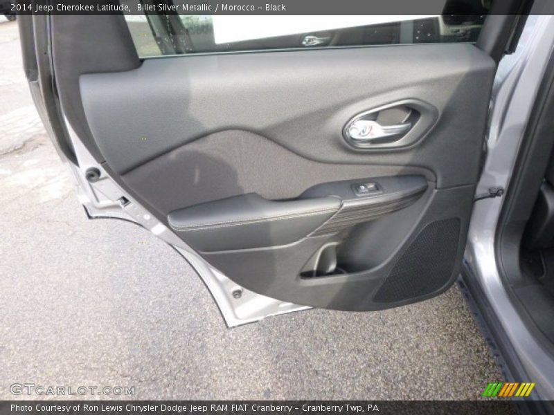 Billet Silver Metallic / Morocco - Black 2014 Jeep Cherokee Latitude