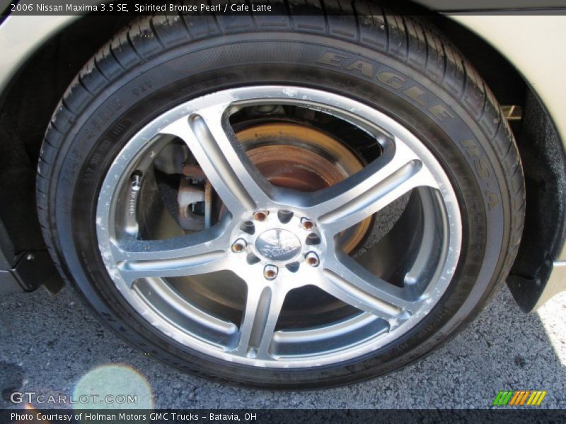 Spirited Bronze Pearl / Cafe Latte 2006 Nissan Maxima 3.5 SE