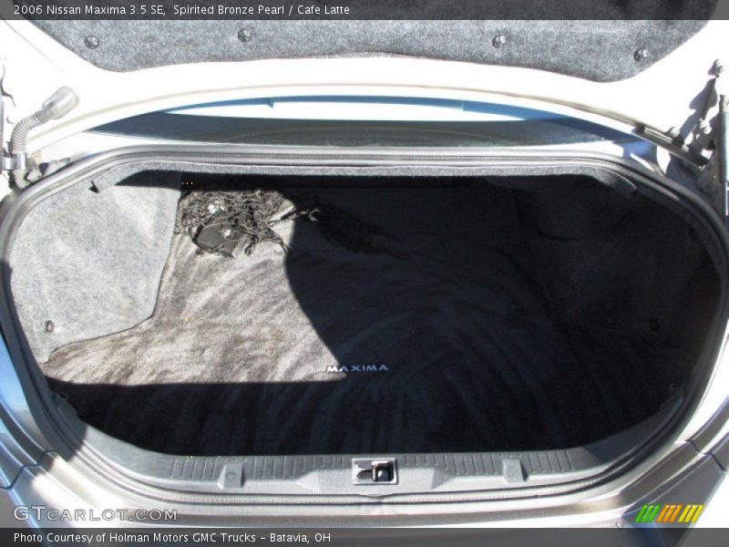 Spirited Bronze Pearl / Cafe Latte 2006 Nissan Maxima 3.5 SE