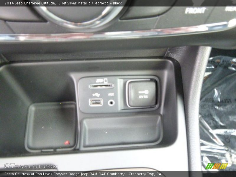 Billet Silver Metallic / Morocco - Black 2014 Jeep Cherokee Latitude