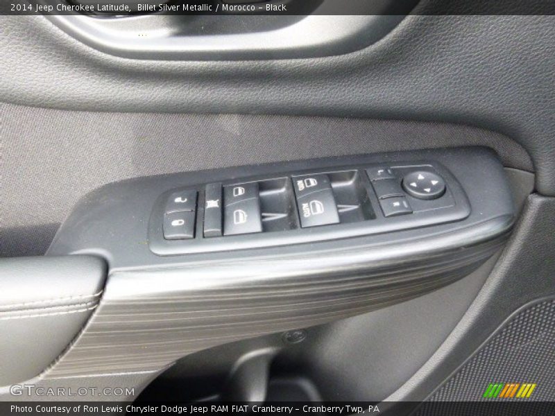 Billet Silver Metallic / Morocco - Black 2014 Jeep Cherokee Latitude