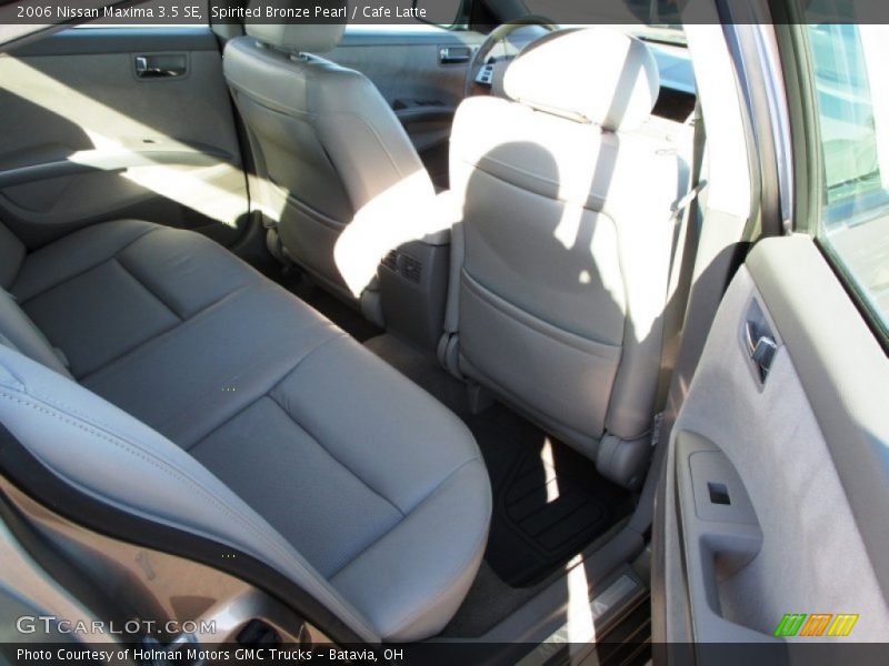 Spirited Bronze Pearl / Cafe Latte 2006 Nissan Maxima 3.5 SE
