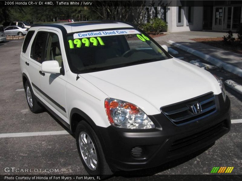 Taffeta White / Ivory 2006 Honda CR-V EX 4WD