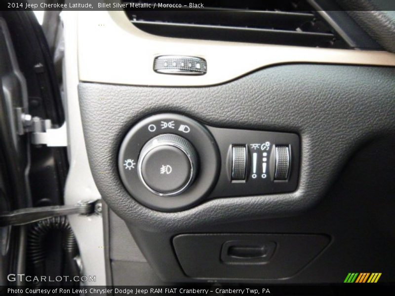 Billet Silver Metallic / Morocco - Black 2014 Jeep Cherokee Latitude