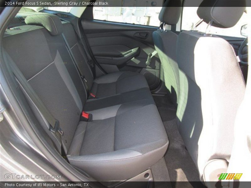 Sterling Gray / Charcoal Black 2014 Ford Focus S Sedan