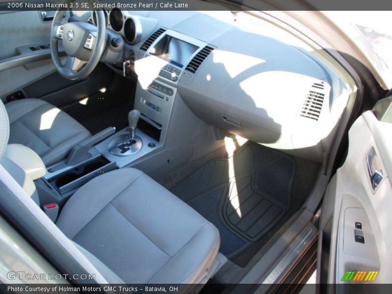 Spirited Bronze Pearl / Cafe Latte 2006 Nissan Maxima 3.5 SE