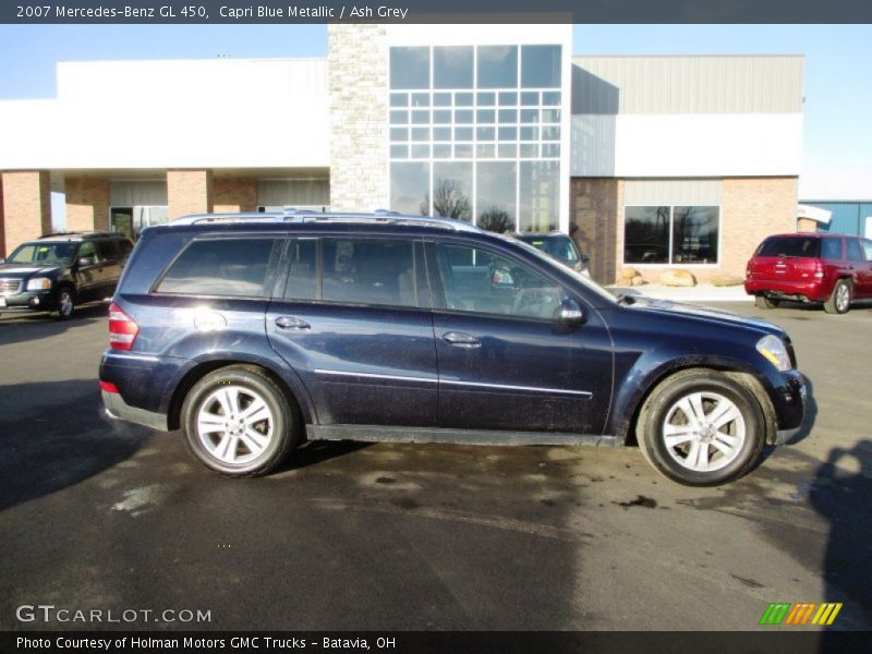 Capri Blue Metallic / Ash Grey 2007 Mercedes-Benz GL 450