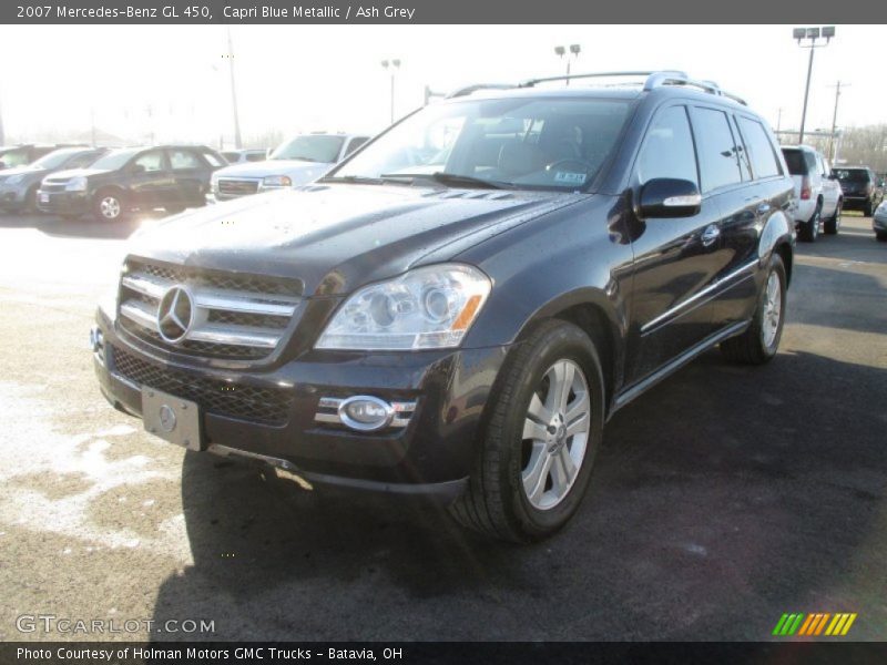 Capri Blue Metallic / Ash Grey 2007 Mercedes-Benz GL 450