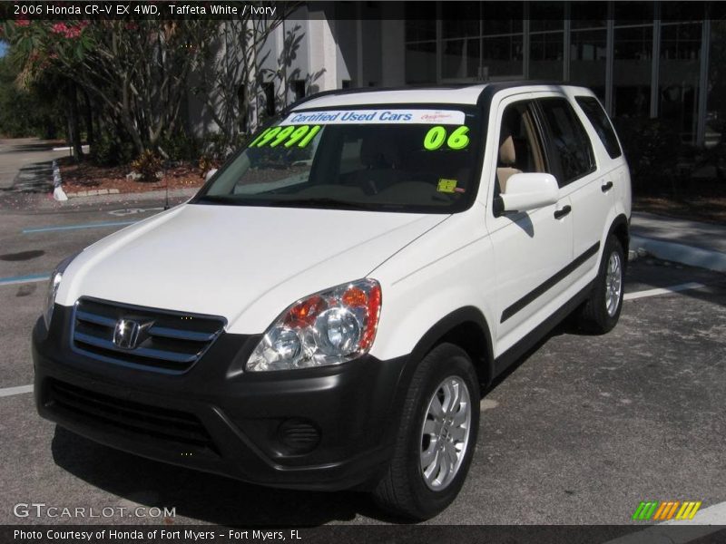 Taffeta White / Ivory 2006 Honda CR-V EX 4WD
