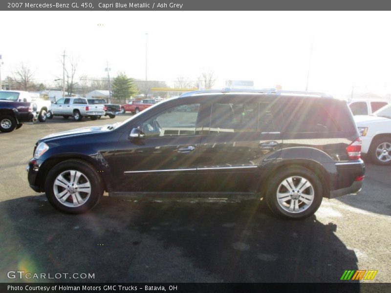 Capri Blue Metallic / Ash Grey 2007 Mercedes-Benz GL 450