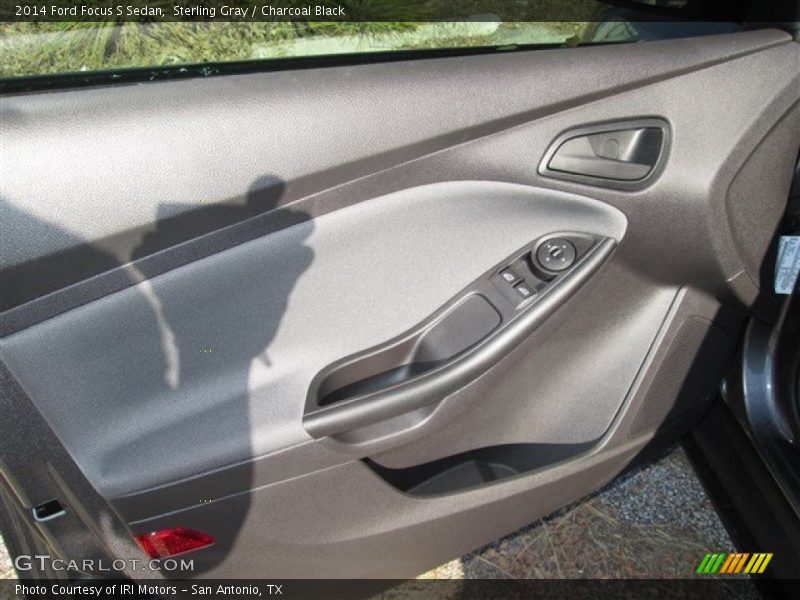 Sterling Gray / Charcoal Black 2014 Ford Focus S Sedan