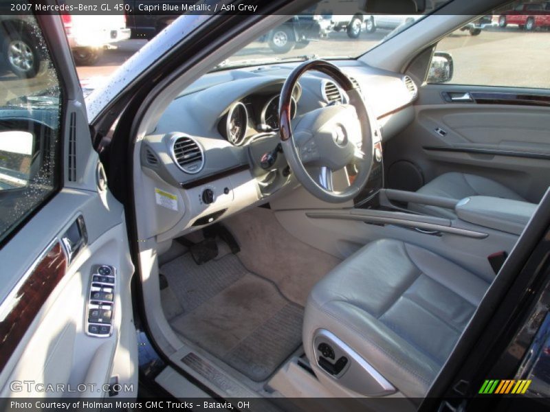 Capri Blue Metallic / Ash Grey 2007 Mercedes-Benz GL 450