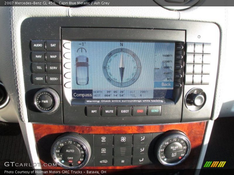 Capri Blue Metallic / Ash Grey 2007 Mercedes-Benz GL 450