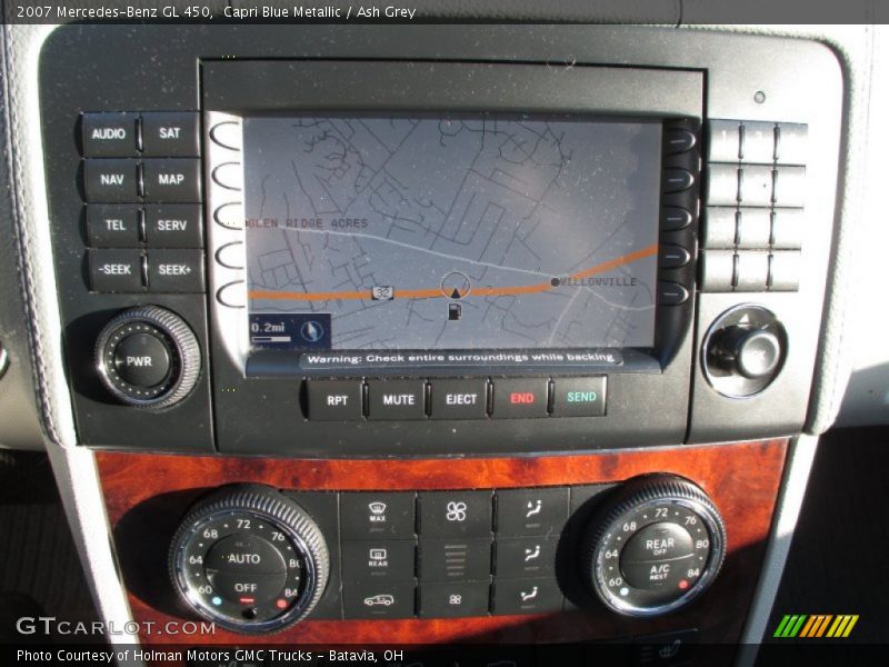 Capri Blue Metallic / Ash Grey 2007 Mercedes-Benz GL 450