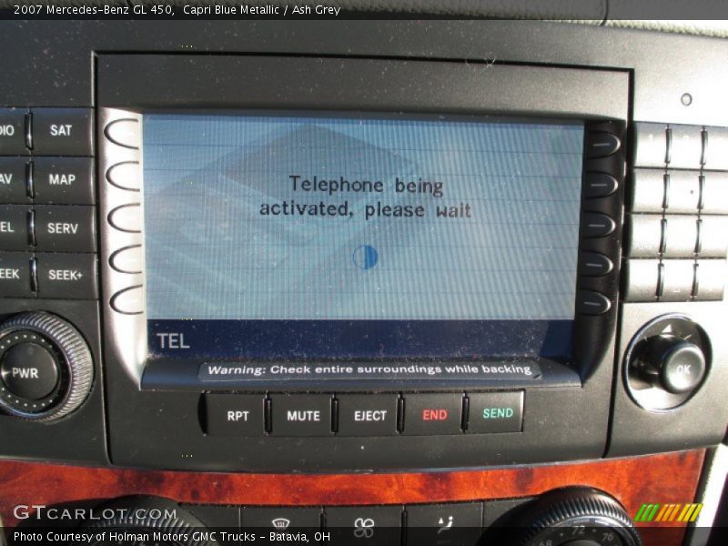 Capri Blue Metallic / Ash Grey 2007 Mercedes-Benz GL 450