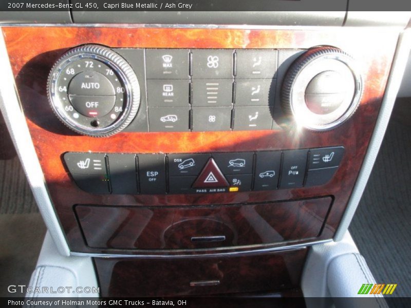 Capri Blue Metallic / Ash Grey 2007 Mercedes-Benz GL 450