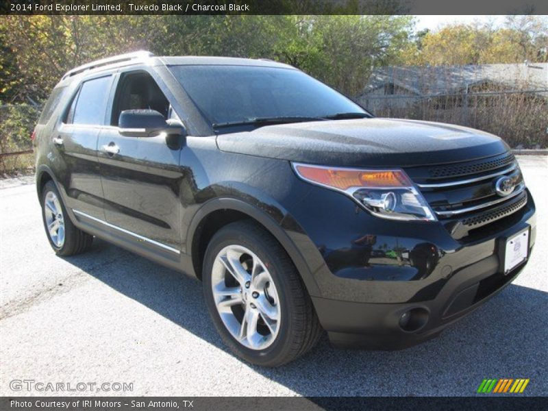 Tuxedo Black / Charcoal Black 2014 Ford Explorer Limited