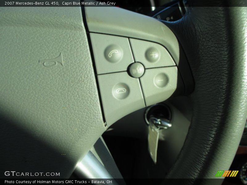 Capri Blue Metallic / Ash Grey 2007 Mercedes-Benz GL 450